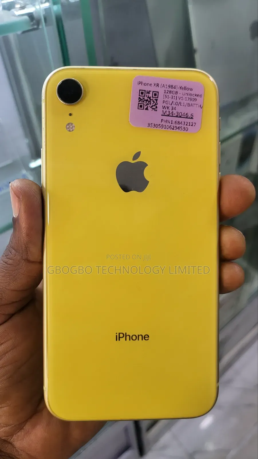 Apple iPhone XR 128 GB Yellow