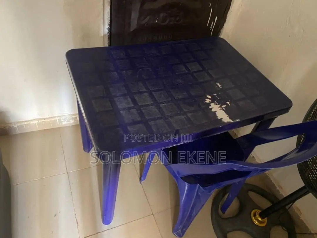 Durable Plastic Study Tables Chairs (2 Sets / Buy Together or Single