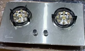 2Burner Built in Gas Stainless Cooker