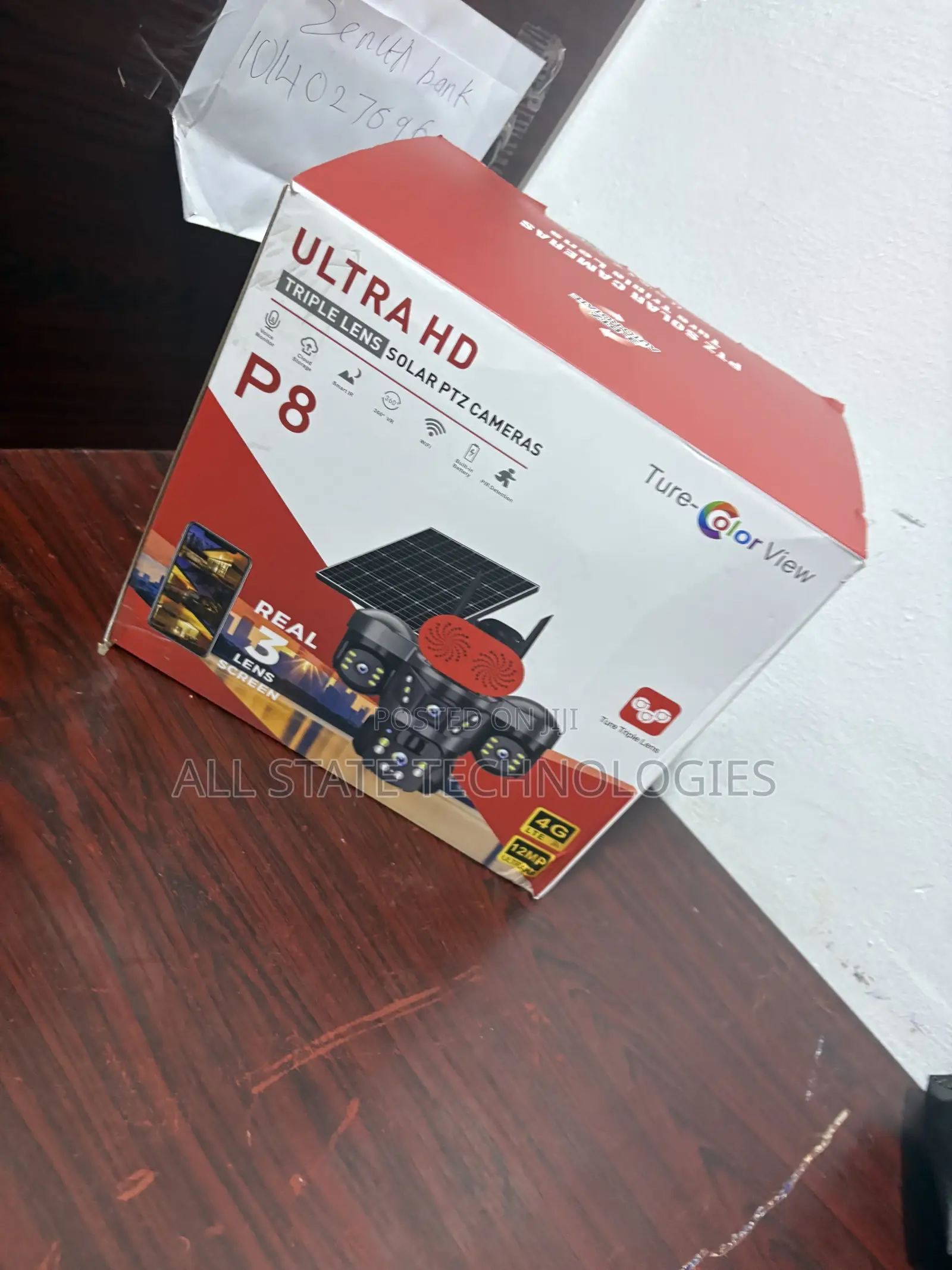 EDYYE P9 Smart Solar Surveillance System