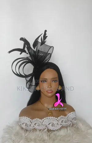 Black Fascinator