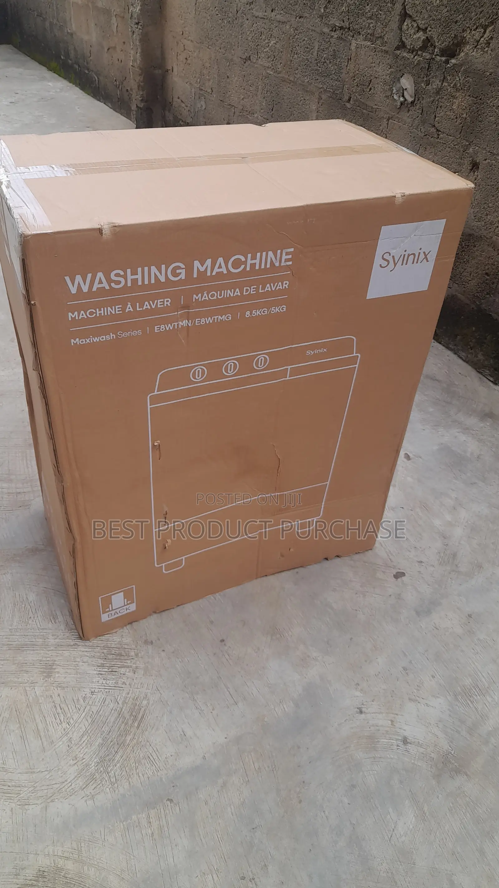 Syinix Maxiwash Regular Household Laundry Washing Machine