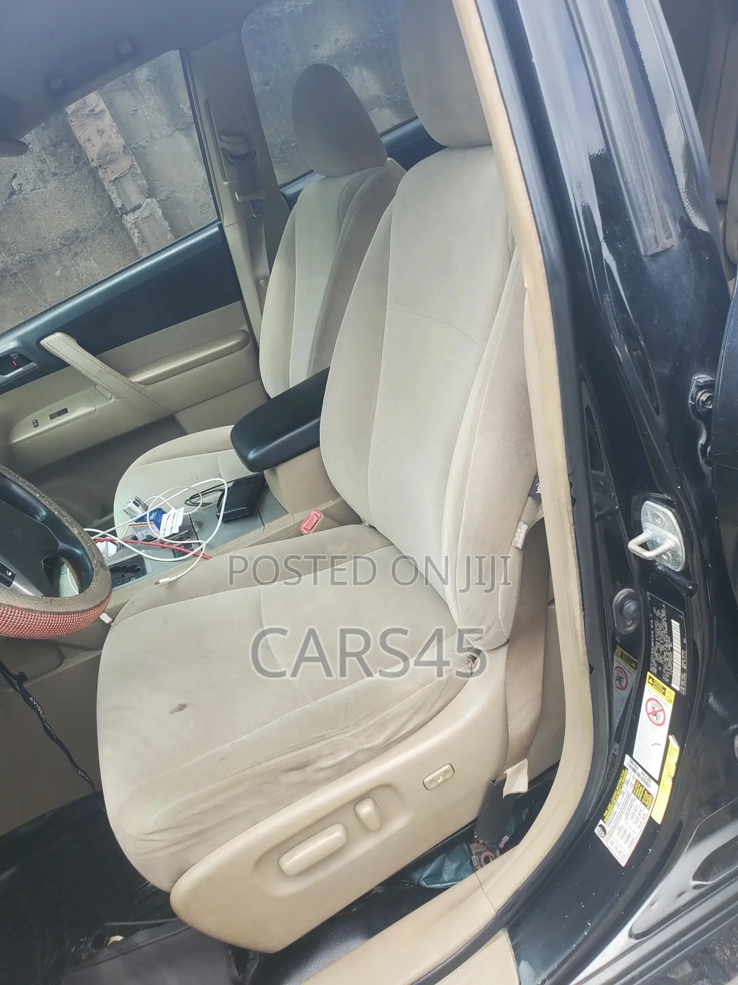 Toyota Highlander SE 2012 Black
