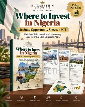 Where to Invest in Nigeria – 36 States + FCT Investment Guide PDF