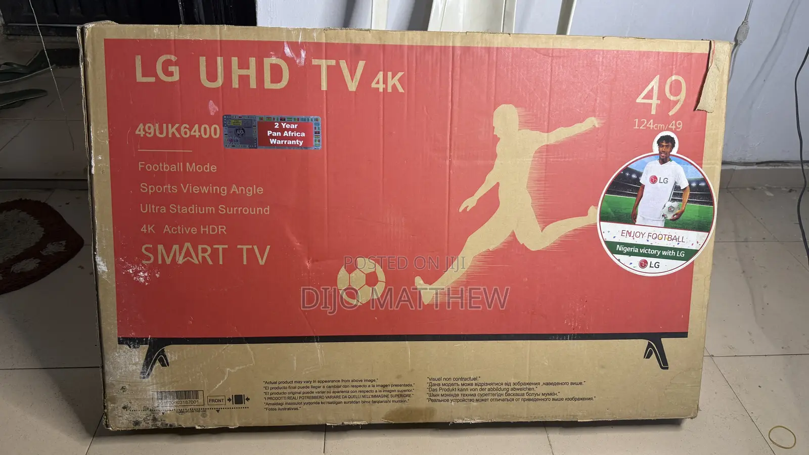 LG Smart TV 49inches