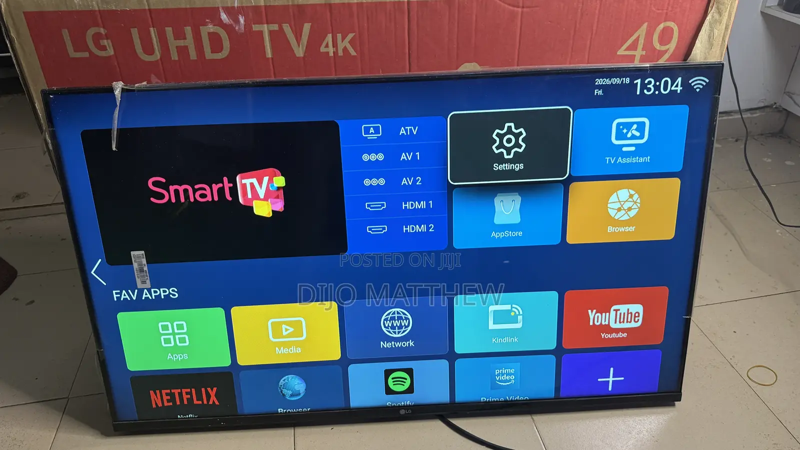 LG Smart TV 49inches