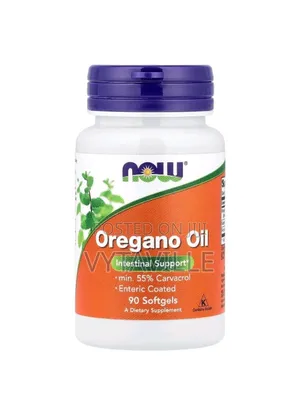 Now Oregano Oil Enteric Coated Softgels X 90