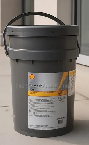 20-Liter Pail of Shell Corena S4 P 100, Synthetic Air Compressor Oil
