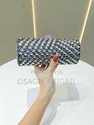 Stone Studded Clutch Purse