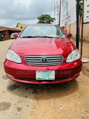 Toyota Corolla 2005 Burgundy