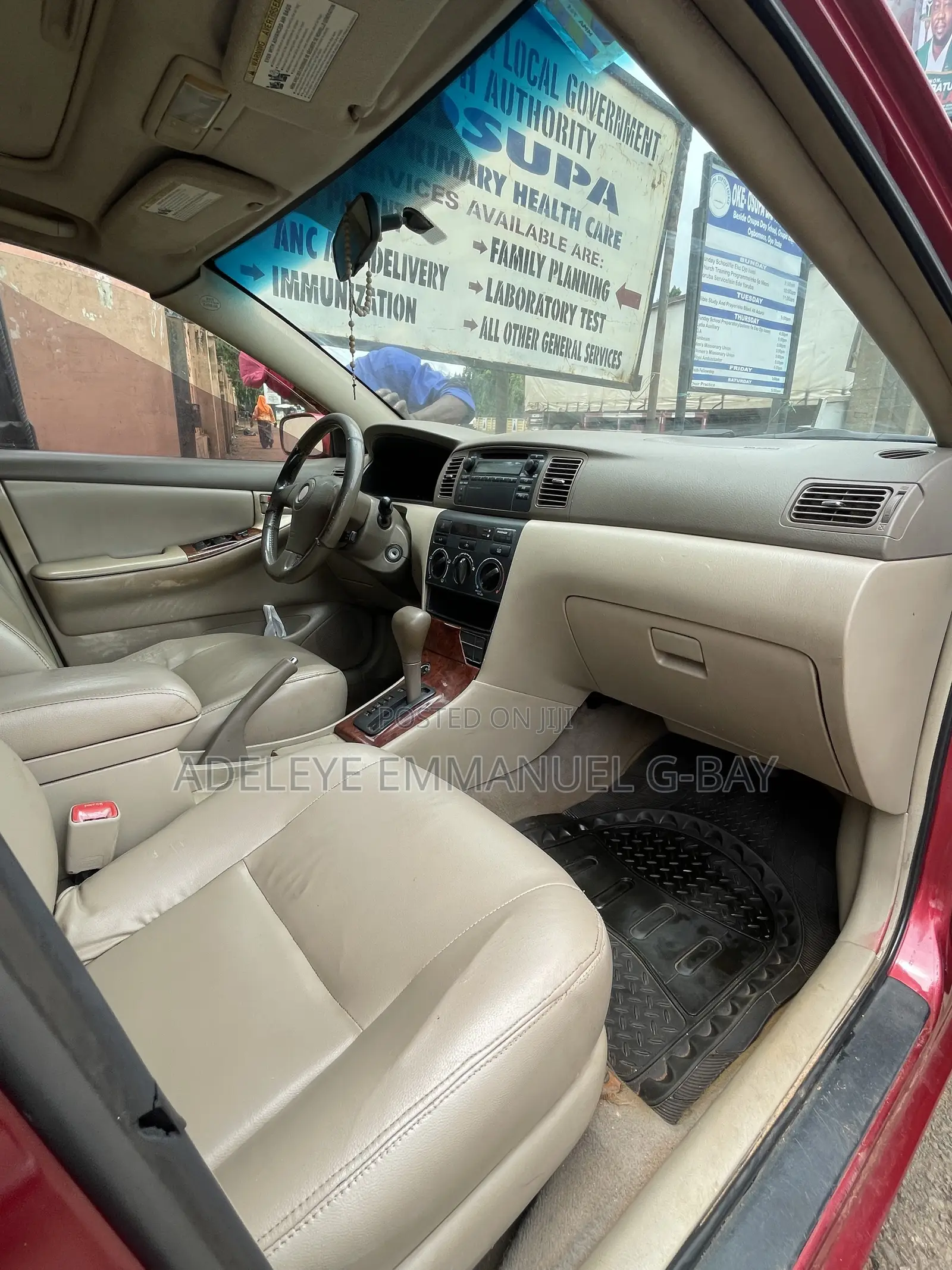 Toyota Corolla 2005 Burgundy