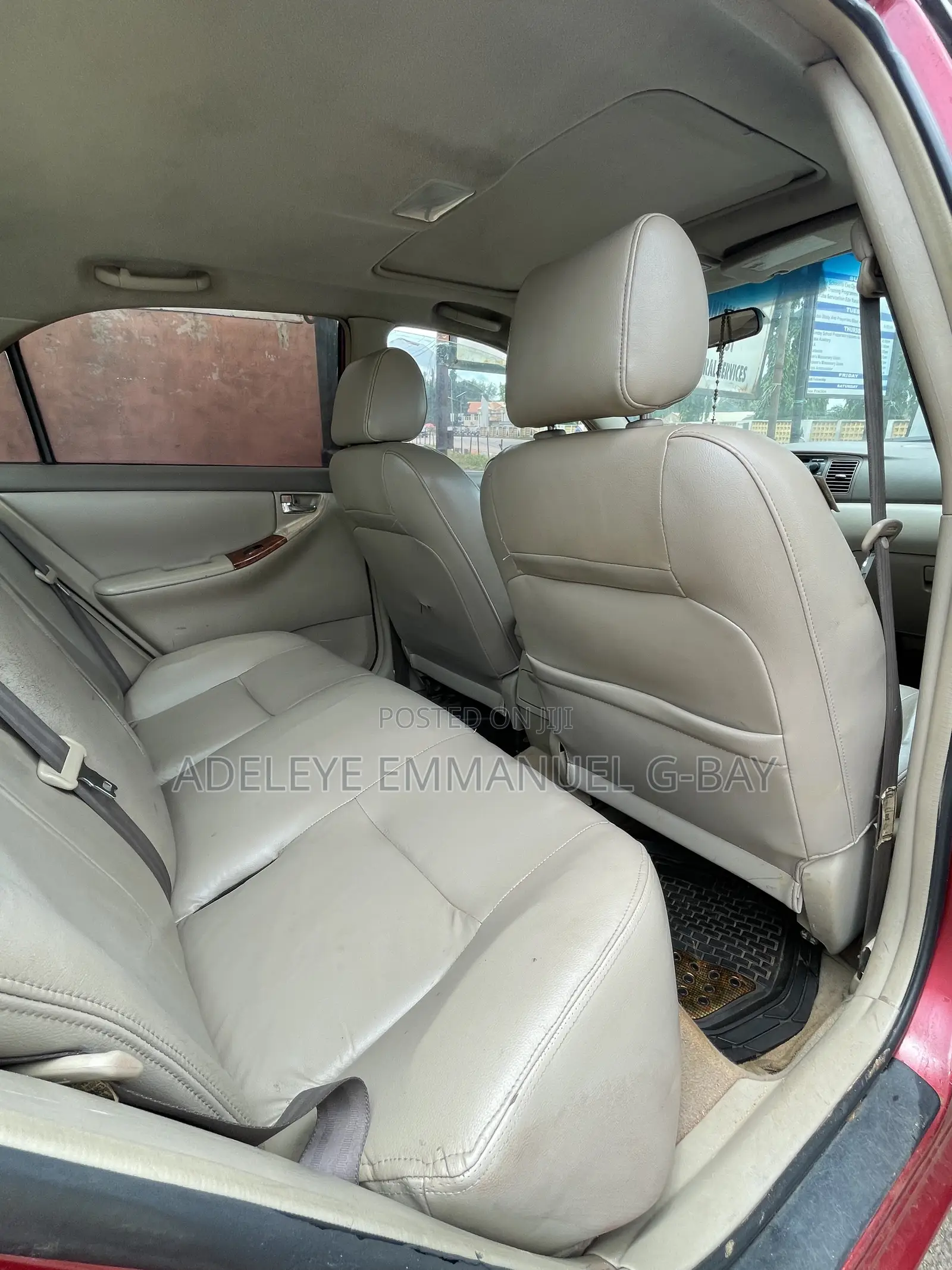 Toyota Corolla 2005 Burgundy