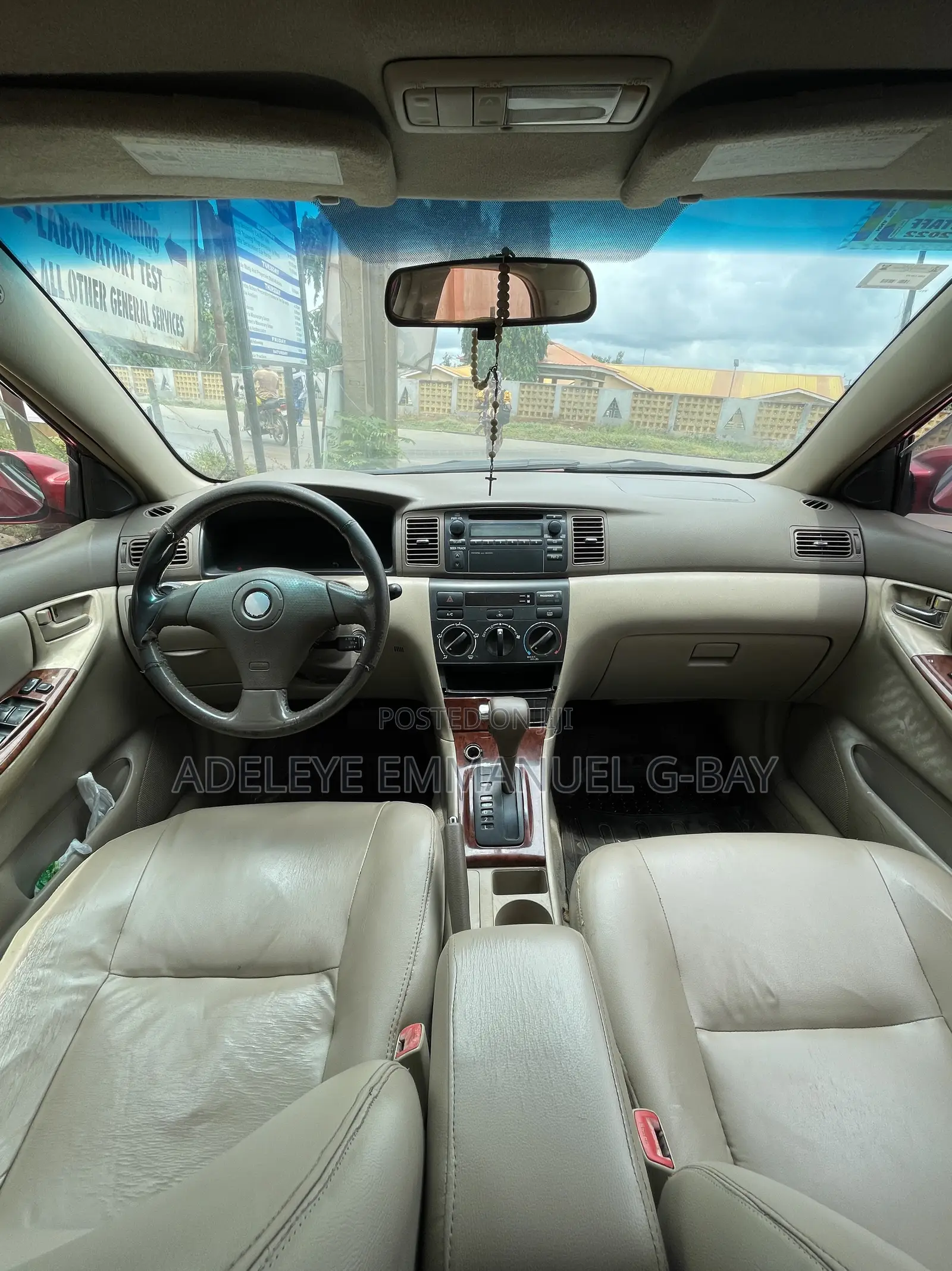 Toyota Corolla 2005 Burgundy