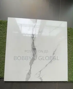 NEW Grey Marble Design Tile – Glossy Finish OF60x60