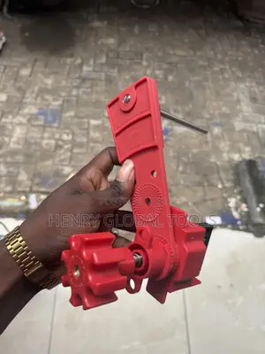 Heavy-Duty Adjustable Valve Lockout / LOTO Valve Lock