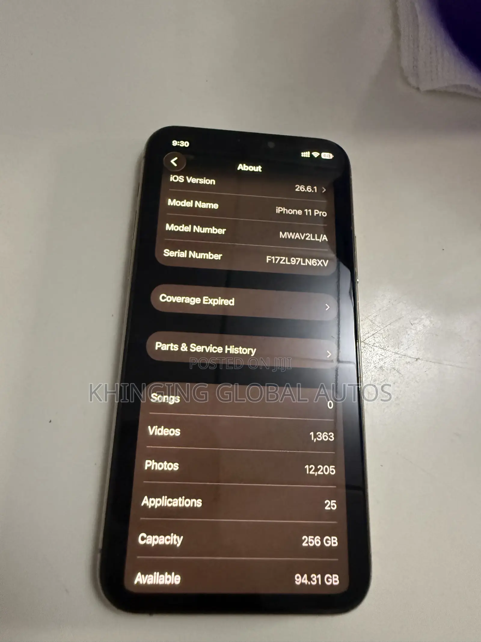 Apple iPhone 11 Pro 256 GB Gold