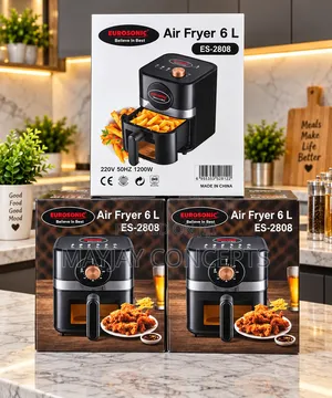 EUROSONIC 6L Air Fryer Single Manual Control–Adjustable Temperature