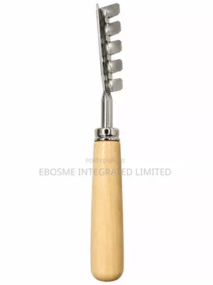 Japanese Fish Scale Remover With Wooden Handle