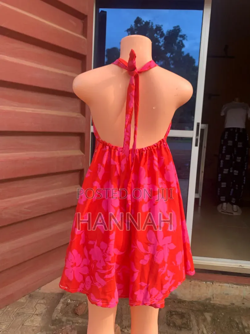 Backless Vintage Dress