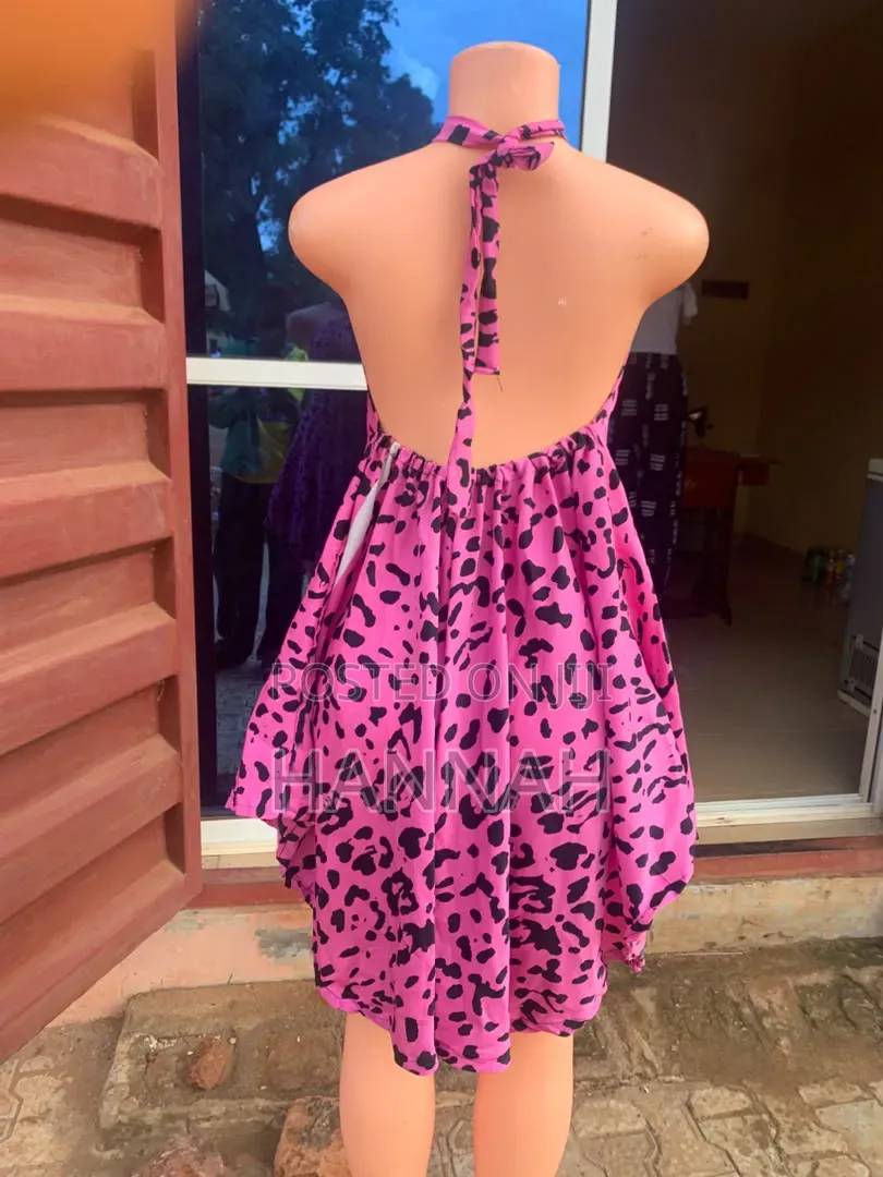Backless Vintage Dress