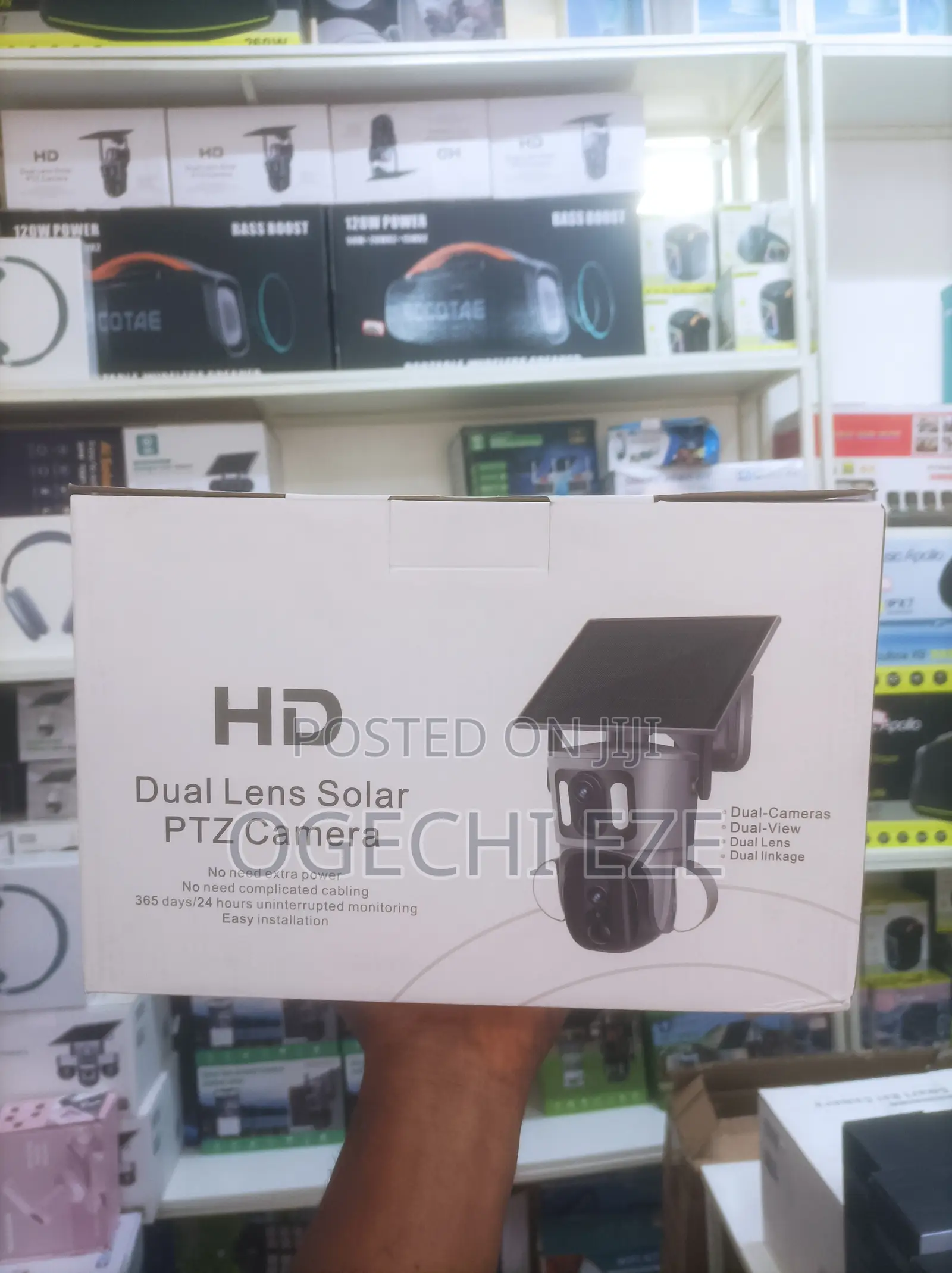 Hd Dual Lens Solar PTZ Camera
