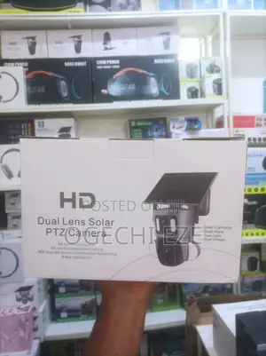 Hd Dual Lens Solar PTZ Camera