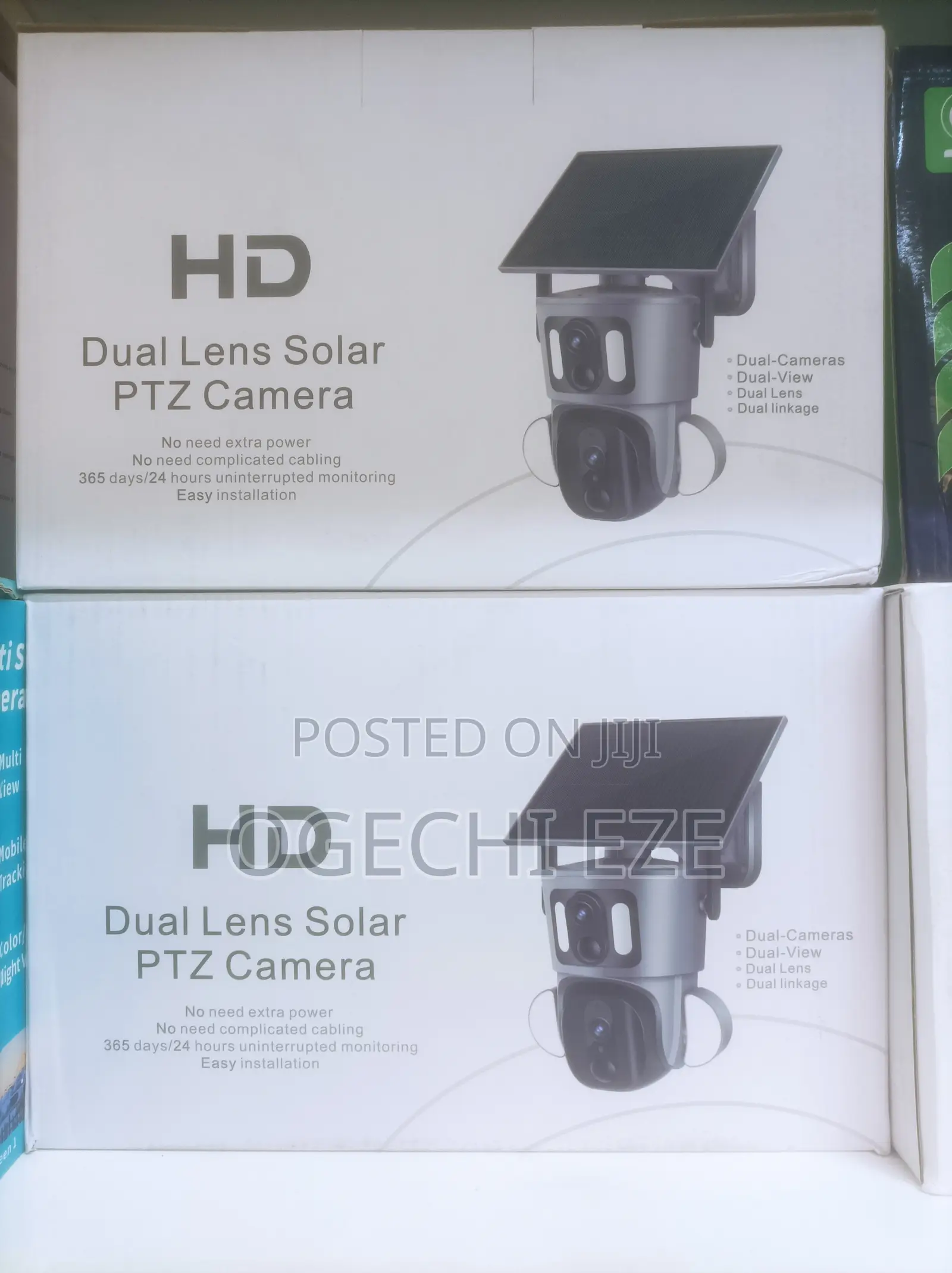 Hd Dual Lens Solar PTZ Camera