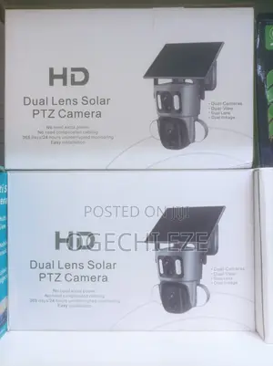 Hd Dual Lens Solar PTZ Camera
