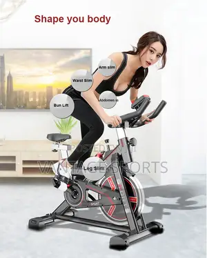 Adjustable Steel Exercise Bike – Fitness Indoor Spinning Bike