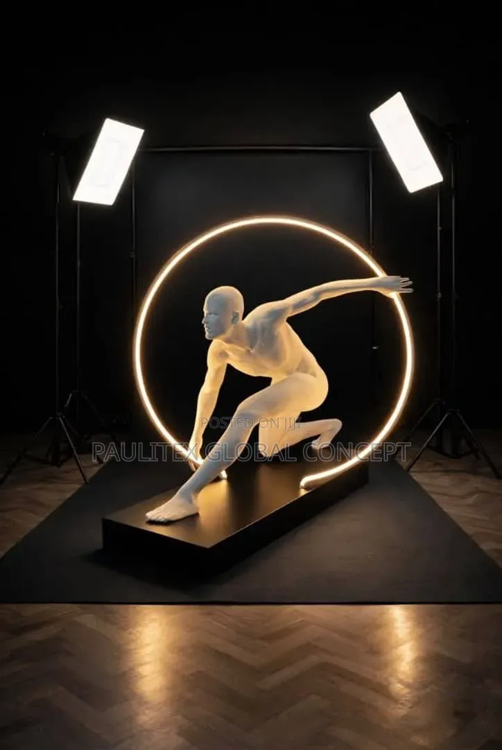 Humanoid Art Sculpture Floor Lamp