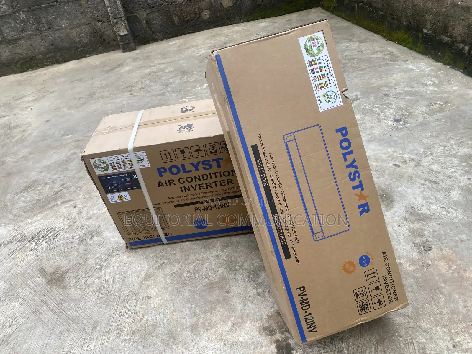 Original 1.5HP Polystar Split AC Unit