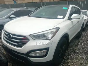 Hyundai Santa Fe 2015 White