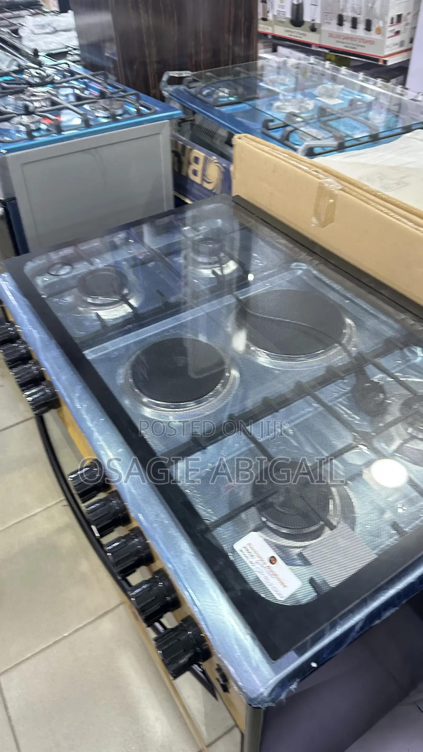 Scanfrost Standing Gas Cooker