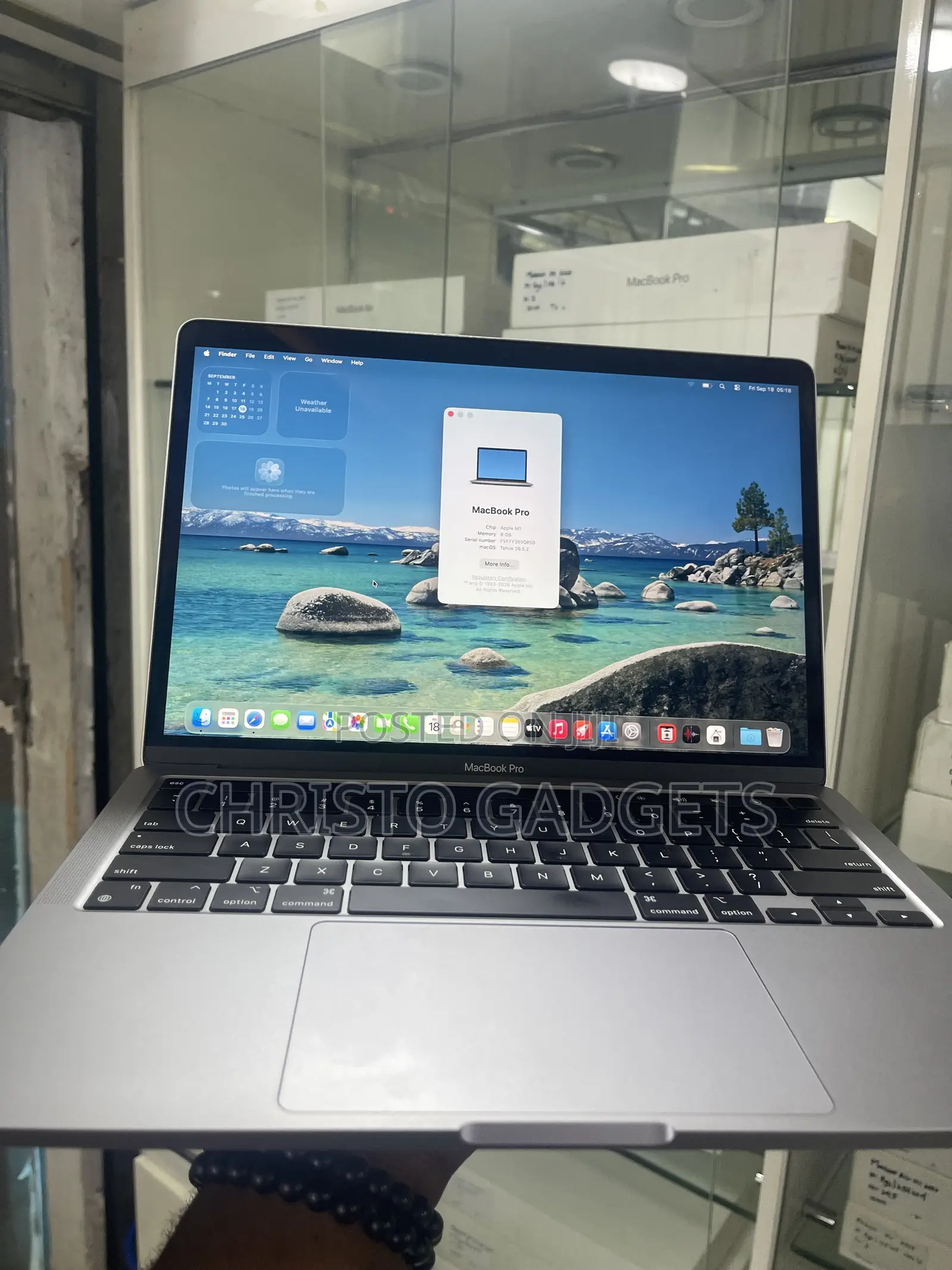 Laptop Apple MacBook Pro 2020 8GB Apple M1 Pro SSD 256GB