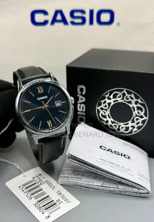 Casio Leather Watch