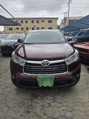 Toyota Highlander 2014 Red