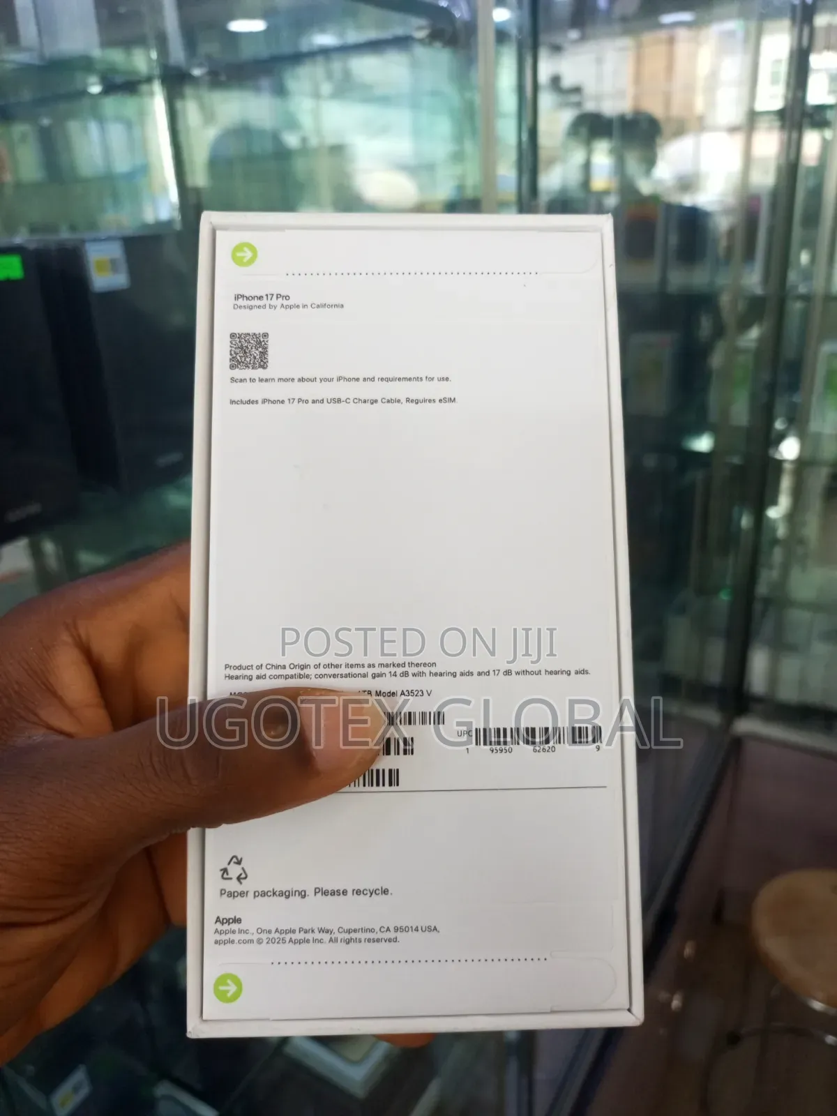 New Apple iPhone 17 Pro 1 TB Silver