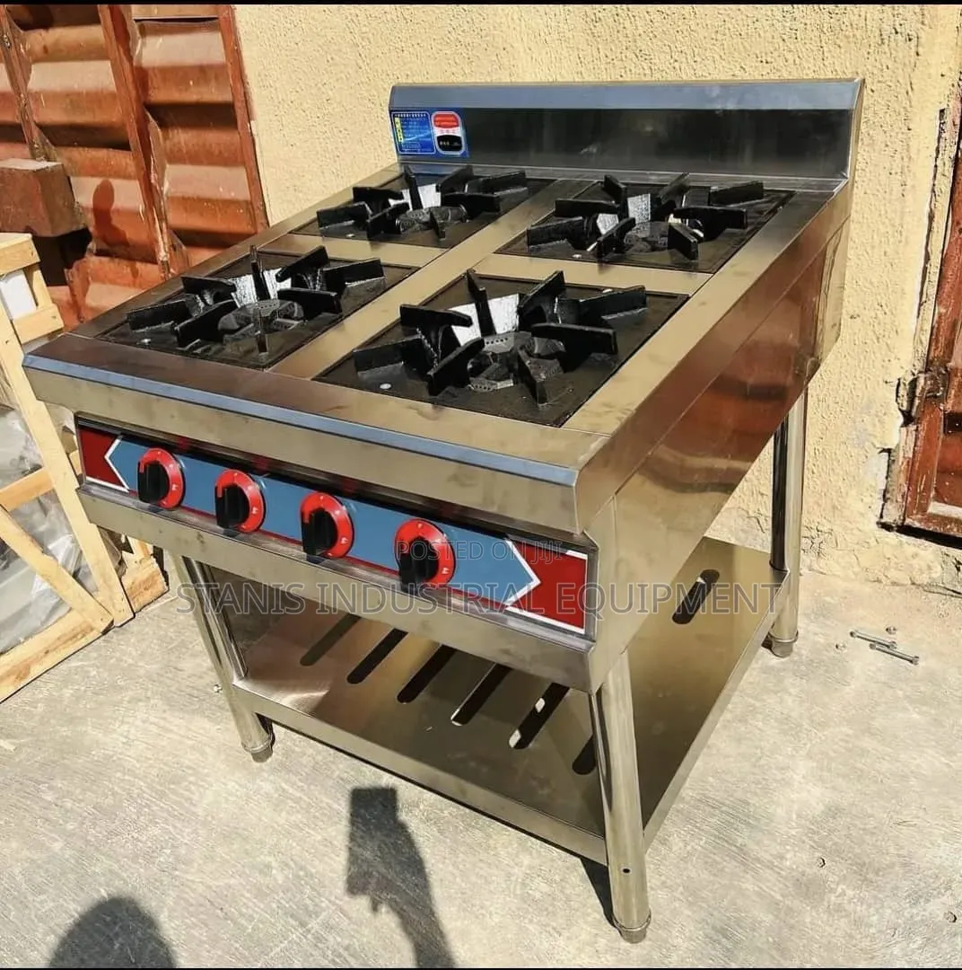 Stainless 4 Burner Cooker.