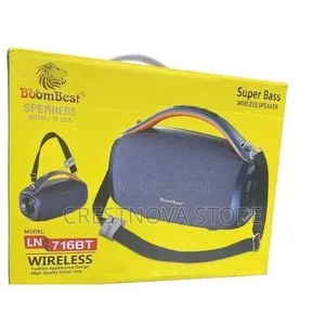 BoomBest LN-716BT 50W Wireless Party Speaker/Heavy Bass 8800mAh