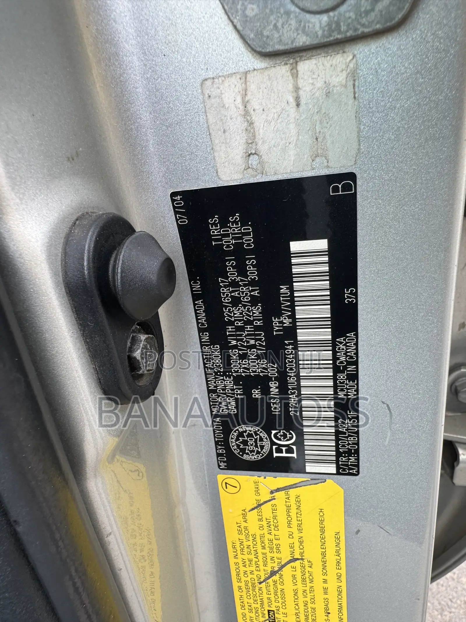 Lexus RX 2005 Silver