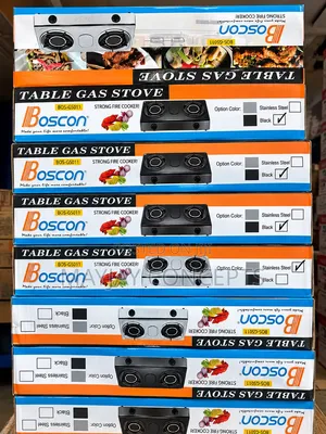 Boscon Infrared Double Gas Stove/Burner-Automatic Ignition