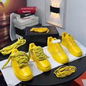 Nike Air Force 1 Low Fat-Lace Edition in University Gold