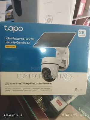 Tapo Solar Powered PT Security Camera C610kit