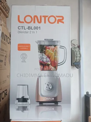 Unbreakable Durable Lontor 2 in 1 Blender CTL-BL001