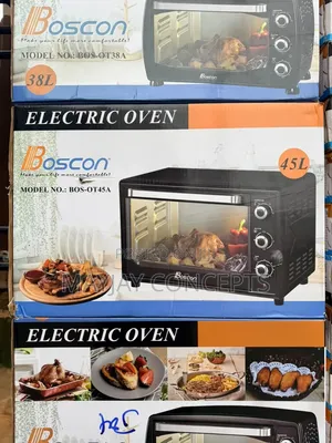 BOSCON 45L Electric Oven With Timer Adjustable TemperatureBOS-OT45A