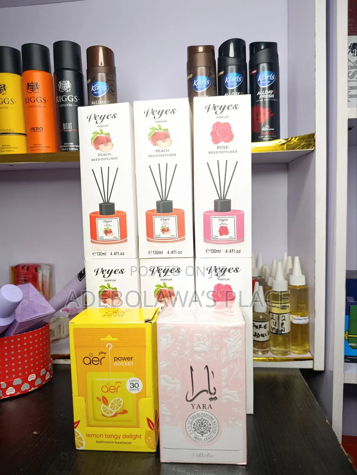 Via Pinky Reed Diffusers