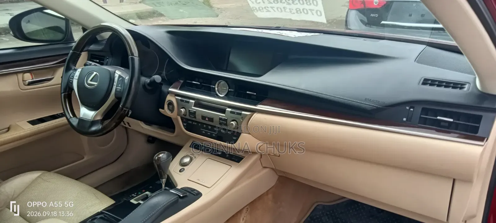 Lexus ES 350 FWD 2014 Red