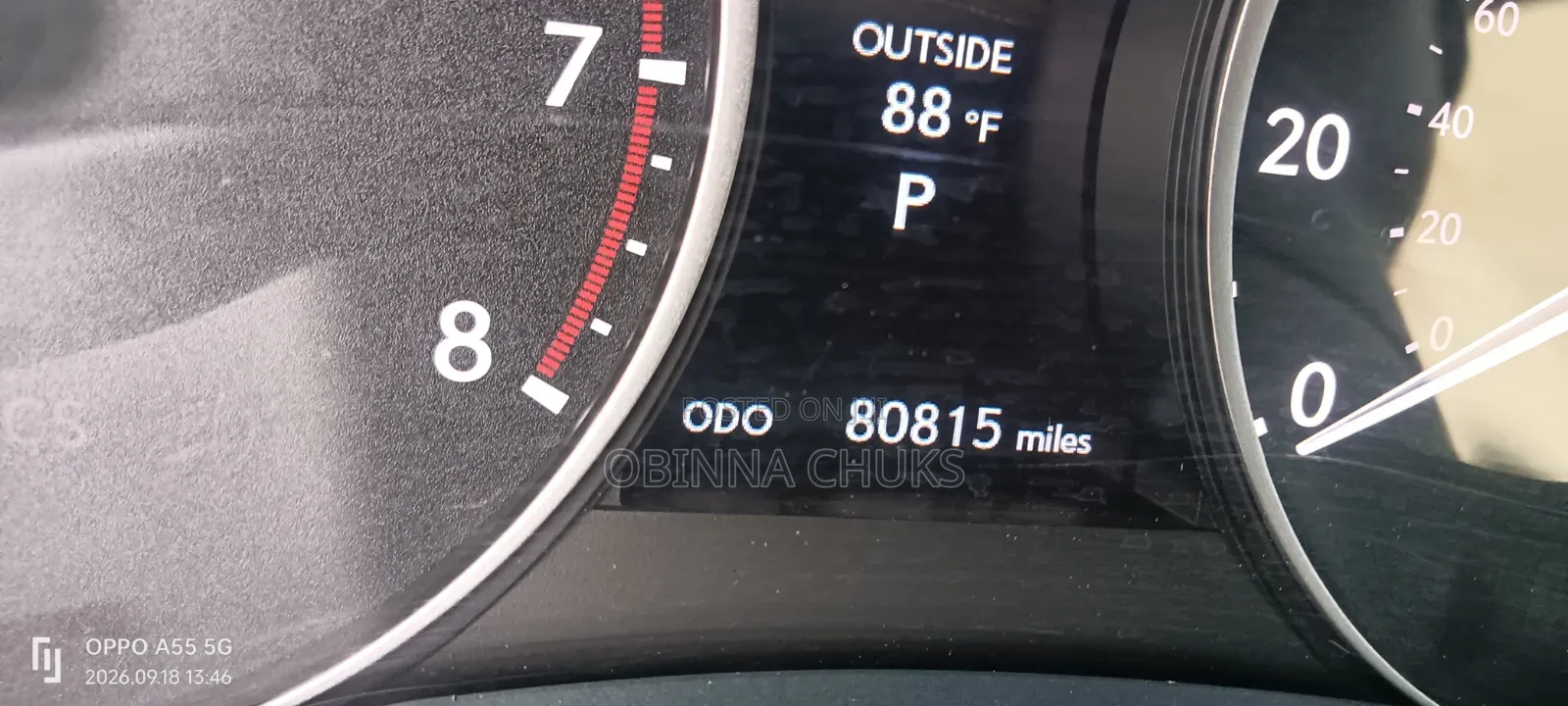 Lexus ES 350 FWD 2014 Red