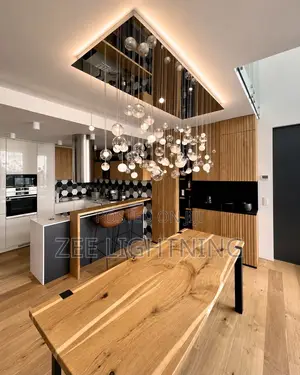 LED Dimmable Island Luxury Chandelier (Size 1200mm)