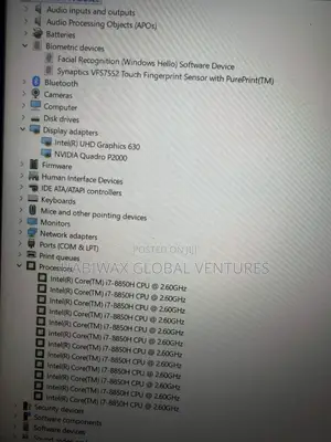 Laptop HP ZBook 15 G5 16GB Intel Core i7 SSD 512GB